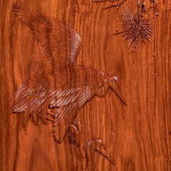 中式古典刺猬紫檀红木实木衣柜组合原木花梨全实木卧室顶箱柜组合