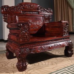 印尼黑酸枝阔叶黄檀红木沙发大款九五至尊中式实木整装客厅组合七件套