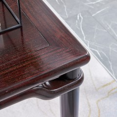 红木家具 赞比亚血檀新中式古典画案 明清实木写字台 画桌书法桌1.58米