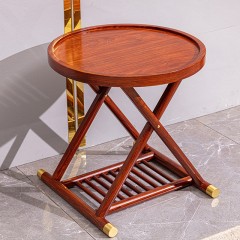 红木家具非洲花梨实木休闲椅 新中式椅仿古官帽椅组合中式椅子
