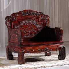 红木家具印尼黑酸枝木中式沙发实木阔叶黄檀客厅合家欢沙发组合十一件套